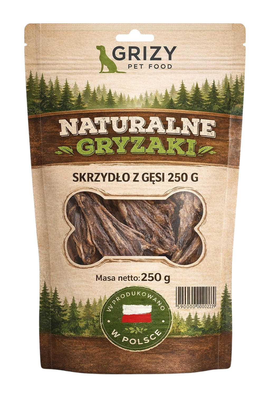 Naturalne Gryzaki – opakowanie
